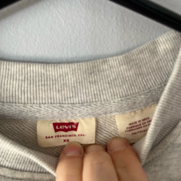 Levi's Crewneck Sweatshirt in Light Heather Gray - Picture 5 of 8